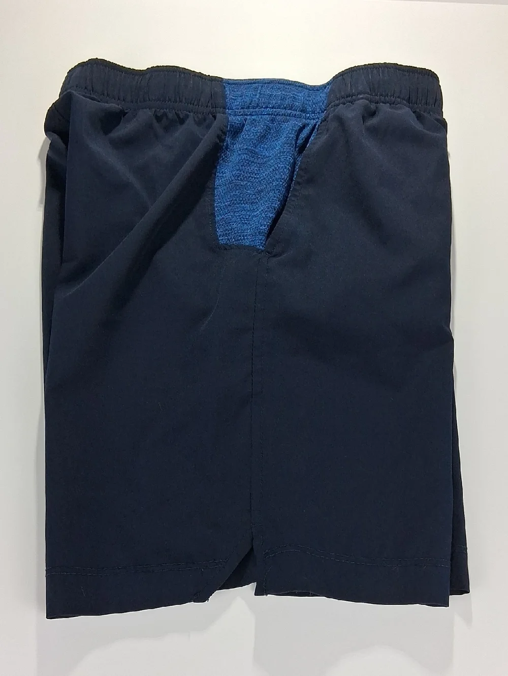 Boys Old Navy Athletic Shorts Size Large (10/12) Navy Blue With Side Pockets